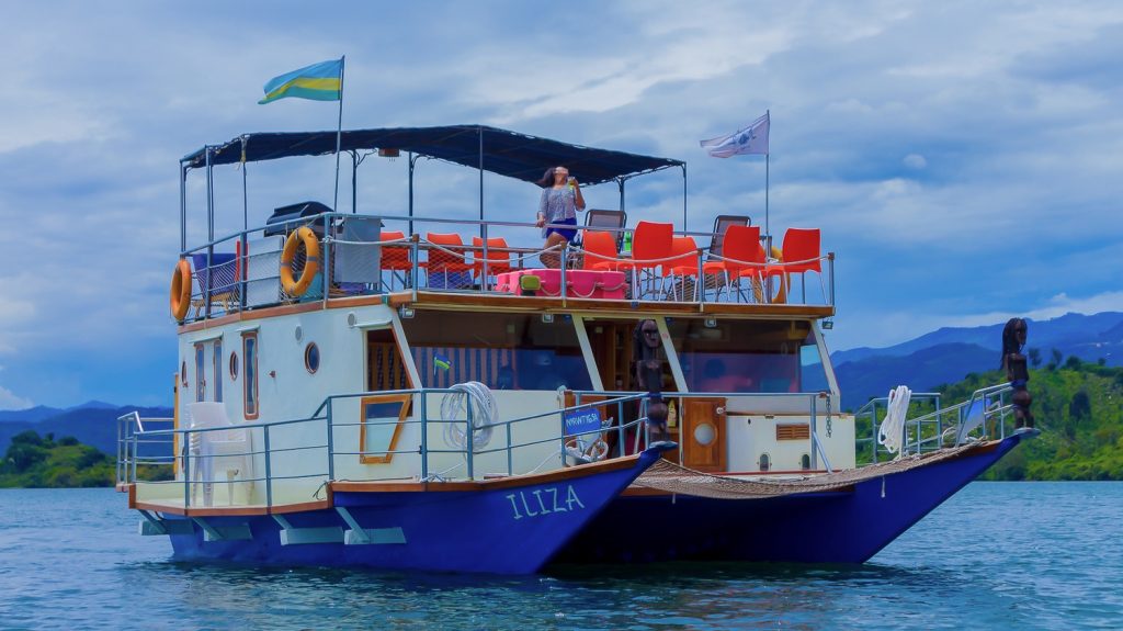 Boat cruise on Lake Kivu